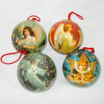 Click to view larger image of Twelve Glorious Angels Christmas Ornaments Set (Image5)