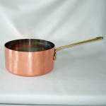 Click to view larger image of Copper 3 Quart Covered Saucepan (Image2)