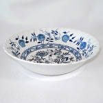 Click to view larger image of Blue Fjord Wood & Sons England 6 Cereal Soup Bowls (Image2)