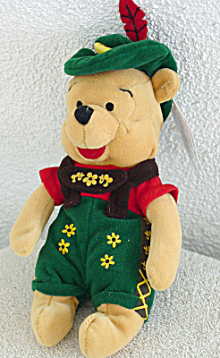 Disney Mousketoys October Fest Pooh Mini-Bean Bag 98-99 (Image1)