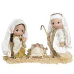 Click here to enlarge image and see more about item PMC0945: Precious Moments The First Christmas - Nativity 3 Doll Set 2012