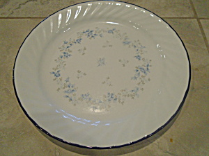 Corelle Blue Fleur Dinner Plate(s)  (Image1)