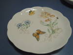 Click to view larger image of Lenox Butterfly Meadow Monarch Dinner Plates  (Image1)