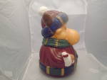 Click to view larger image of Christmas Moose Ceramic Cookie Jar (Image2)