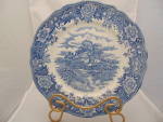 Click here to enlarge image and see more about item 16943: Salem China Co. English Village Dinner Plate(s)