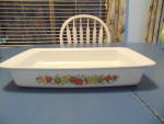 Click to view larger image of Corning Ware Spice of Life Oblong Baking Pan (Image1)