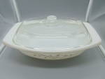 Click to view larger image of Pyrex Floral 2.5 Quart Casserole w/Cover 035 PROMOTION (Image2)