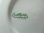 Click to view larger image of Royal China Co. Countryside Gravy Boat Underplate (Image2)