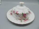 Click to view larger image of Royal Albert Lavender Rose Round Covered Butter Dish(es) (Image1)