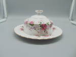 Click to view larger image of Royal Albert Lavender Rose Round Covered Butter Dish(es) (Image4)