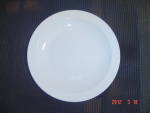 Pyroceram Wide Rim Lunch Plates