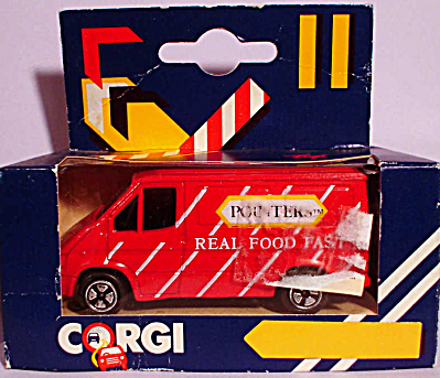1980s Corgi Jr. Pointers Delivery Van