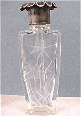 1920s La Castillere Etched Perfume (Image1)
