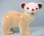 Click to view larger image of Unmarked 1940s US Pottery Bear (Image1)