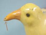 Click to view larger image of 1950s Handmade Pottery Bird (Image5)
