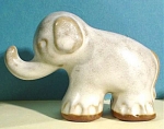 Click to view larger image of Venezuela Pottery Redware Elephant (Image1)