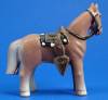 Click to view larger image of 1940s/1950s Miniature Painted Metal Western Horse (Image2)