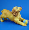Click to view larger image of Franklin Mint Porcelain Cocker Spaniel Dog Figurine (Image2)