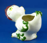 Click to view larger image of California Ross Pottery Chicken Planter (Image2)
