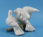 Click to view larger image of Roman Porcelain Love Birds on Branch (Image2)