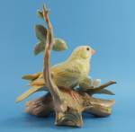 Click to view larger image of Lefton Porcelain Grosbeak Bird on Branch (Image2)