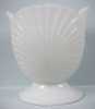 Click to view larger image of Light Blue Glass Shell Vase (Image2)