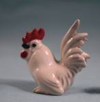 Click here to enlarge image and see more about item h02850: Hagen-Renaker Miniature Squatty Rooster