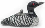 Click here to enlarge image and see more about item n00778: R020 Loon with Baby