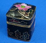 Miniature Enamel Metal Box