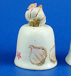 Handpainted Ceramic Thimble - Garlic