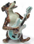 Click here to enlarge image and see more about item n02961: MB018 Greyhound with Guitar