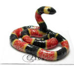 Click here to enlarge image and see more about item n03633: little Critterz LC951 Coral Snake named Rhyme