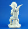 Click to view larger image of Vintage German Porcelain Cherub with Campfire (Image3)