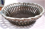 Click to view larger image of Handmade Pottery Open Work Bowl (Image1)