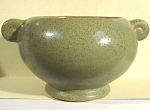 Click here to enlarge image and see more about item pt00791: McCoy Floraline Green Planter
