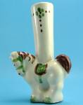 Click here to enlarge image and see more about item st070: 1940s Rio Hondo Pony Horse Bud Vase