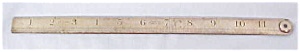 Lufkin No. 1086 Brass Folding Rule 24 inch (Image1)