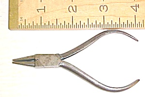 Round Nose Pliers 4 Inch Vintage Rare Small Size