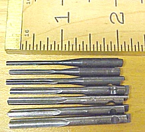 Yankee Push Drill Point Set Drill Bit Set of 7 (Image1)