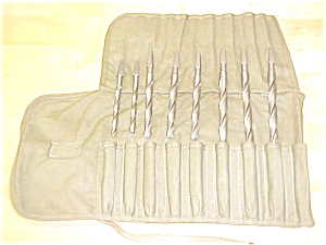Morse Brace Spiral Drill Set in Canvas Roll (Image1)