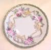 Click to view larger image of Teacup & Saucer Hand Ptd Roses Pre WWII (Image3)