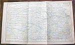 Click to view larger image of Antique Map Kansas 1901 Large Foldout (Image1)