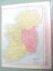 Antique Map Ireland Spain 1916 Rand McNally