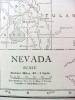 Click to view larger image of Antique Map Nevada 1916 Rand McNally (Image2)