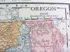 Click to view larger image of Antique Map Oregon 1916 Rand McNally (Image2)