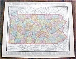Click to view larger image of Map Pennsylvania & Philadelphia 1912 (Image1)