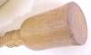 Click to view larger image of Ash Carving Chisel Mallet 3/4 pound Fancy Turning (Image3)