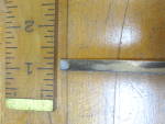 Click to view larger image of Warranted Steel Socket Firmer Chisel 1/4 inch (Image3)