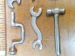 Click to view larger image of Antique Mini Toy Tools Nickel Plated Group of 10 (Image2)