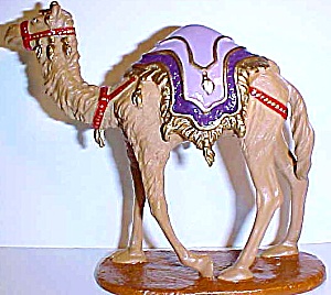 Parade Camel : Ringling Brothers Painted Bronze Circus Animals by Artist P. Cozzolino (Image1)